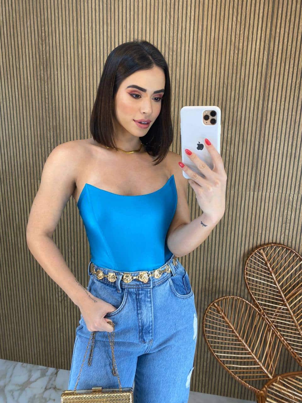 Cropped Feminino Bojo Tomara Que Caia Fernanda Ramos Store