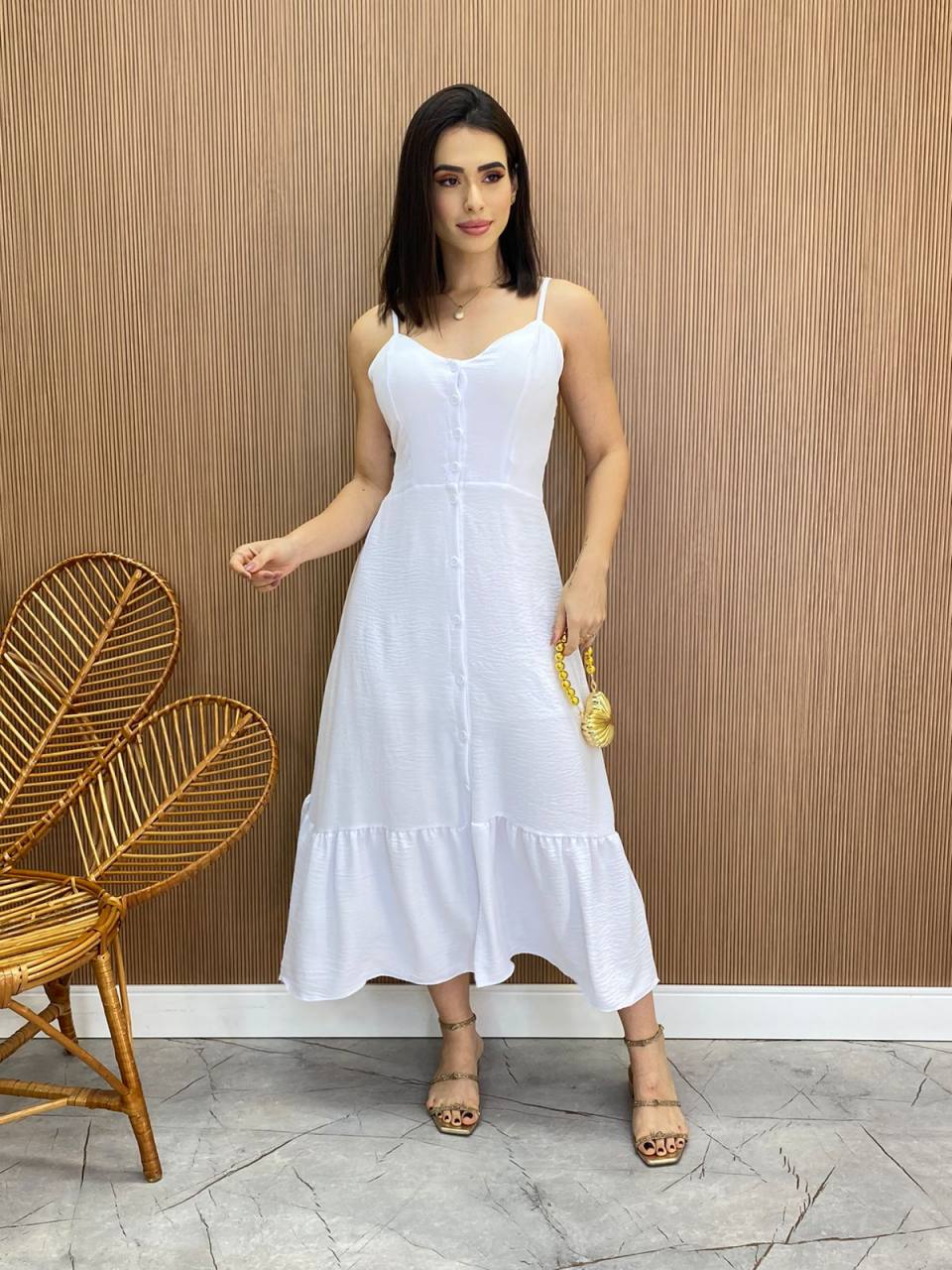 Vestido Longuete Bojo E Es Fernanda Ramos Store