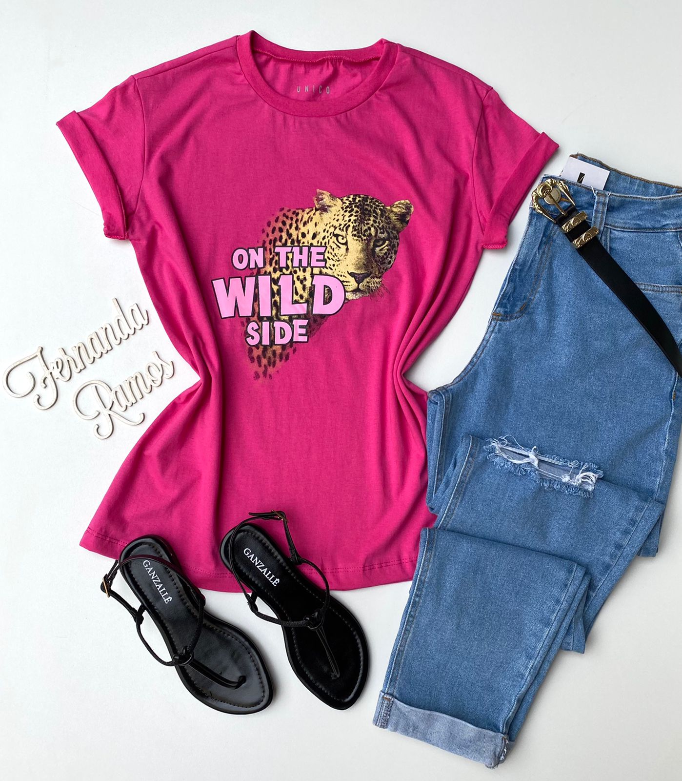 T-Shirt Wild - Comprar em Condessa Boutique