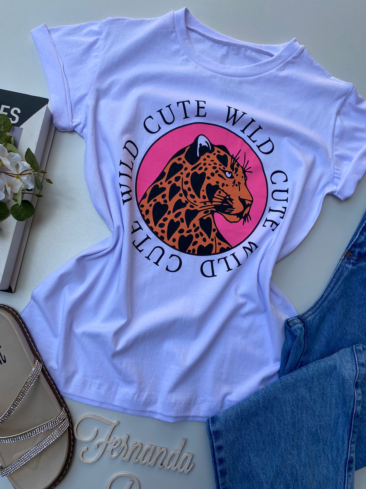 T-Shirt Wild - Comprar em Condessa Boutique