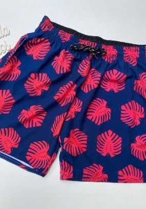 fernandaramosstore com br bermuda masculina tactel estampado folhas fundo azul 1