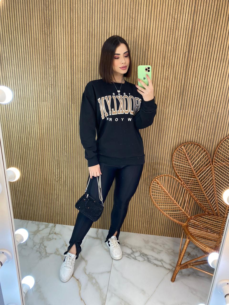 fernandaramosstore com br moletom feminino manga longa brooklyn preto 1