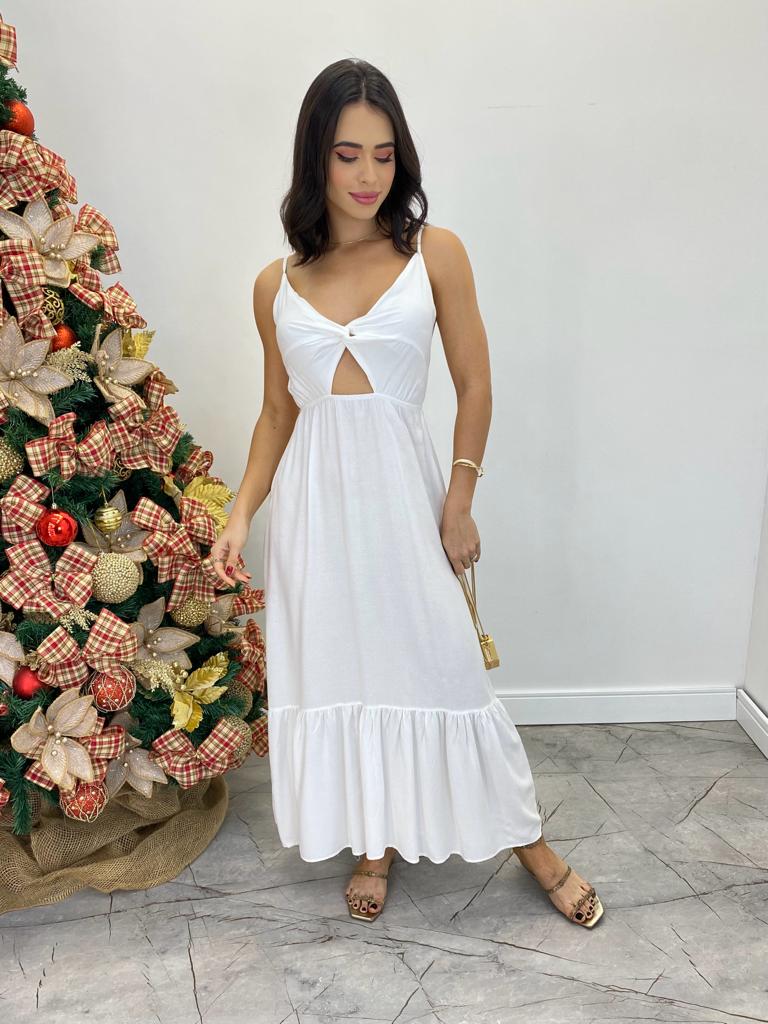fernandaramosstore com br Vestido Midi Cecília Alça Regulável com Bojo e Abertura Branco1